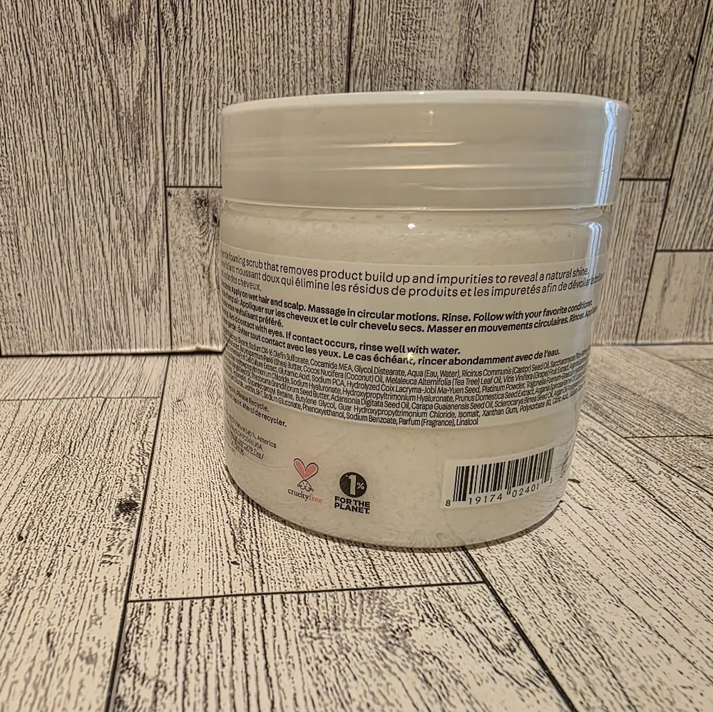 Perfect CLEAN 2-in-1 Scalp Scrub & Clarifying Shampoo - White